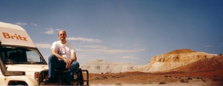 Paolo Montrasio a The Castle, Coober Pedy, Australia